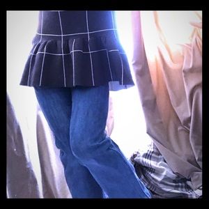 Zara knitwear women’s sz 10 boxcut mini dress.